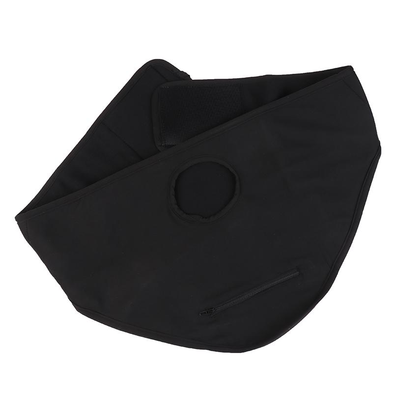 Ostomy Bag Protective Cover Belts Adjustable Colostomy Drainage Bags Portable Support Belts Urinary Hanging Bag Cover Black