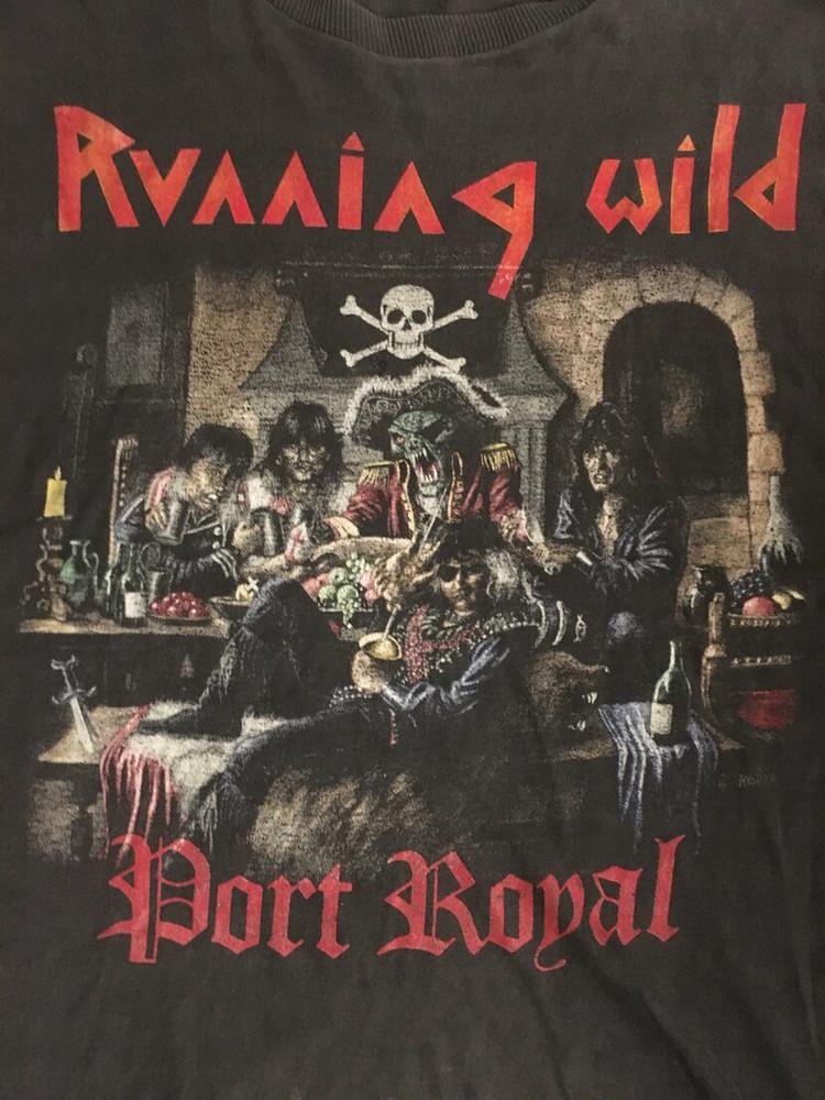 Running Wild Музыка для влюбленных Черная Хлопковая Унисекс Футболка Полного Размера S