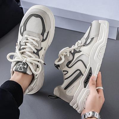 Men 's Casual Four Seasons Fashion Skateboarding Students Comfortable Sneakers Boys Trending Soft Sole Breathable Shoes