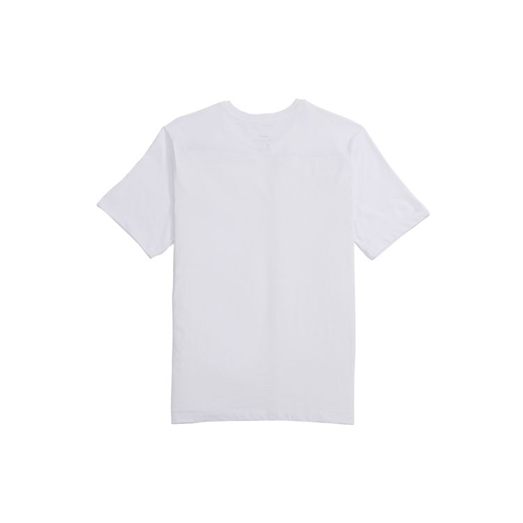 Nike Just Do It Scrisoare Sport Tricou Casual cu Mânecă Scurtă Topuri Bărbați Alb CT6301-100