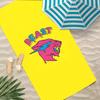 Person MrBeast Towel Polyester Beach Towel Quick Dry Sand Free Bath Towel for Summer Pool Travel Vacation