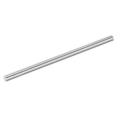Uxcell Barre en Acier Inoxydable 304 14mm x 356mm Tige Métallique Pleine Barre Ronde Matériau pour Tournage pour Modèle DIY Travail des Métaux Avions, Voitures, Navires, Artisanat,