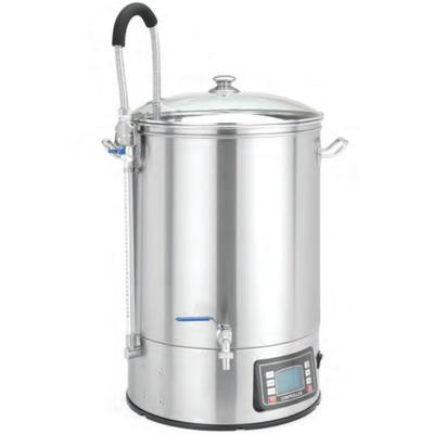 Bouilloire de brassage électrique pour la production de bière LCD 60 l 3000 W Hendi 289969