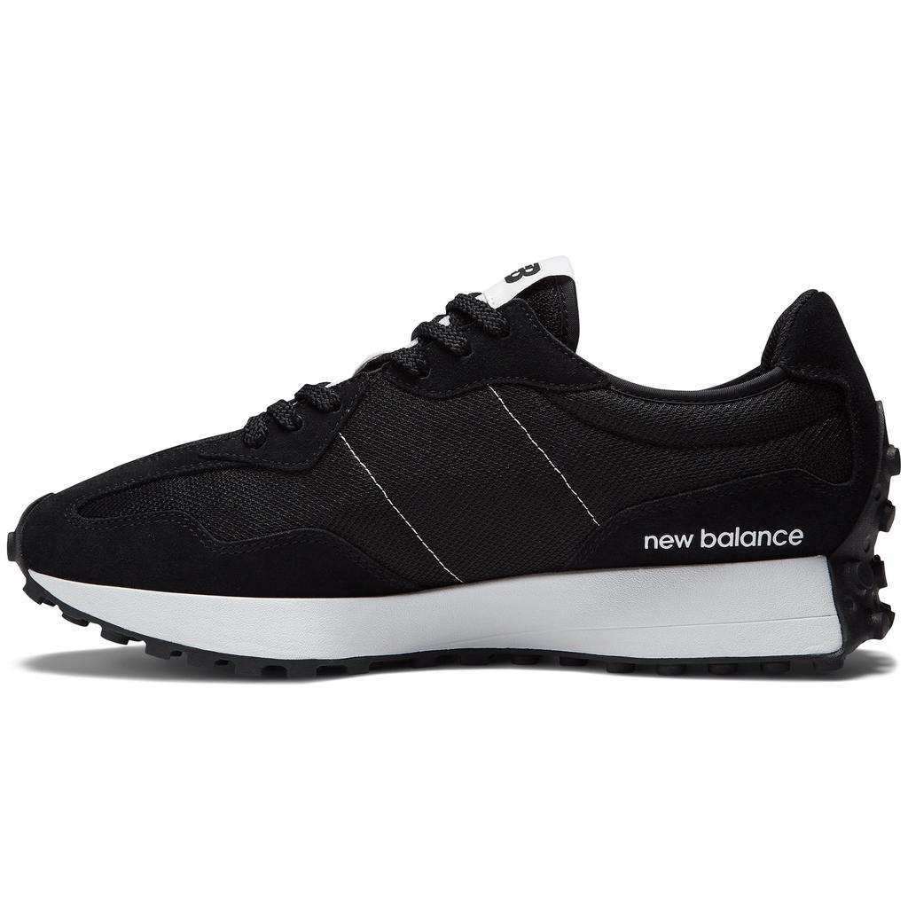 Men's New Balance 327 Retro Sports Shoes Black-white (MS327CBW) 42.5