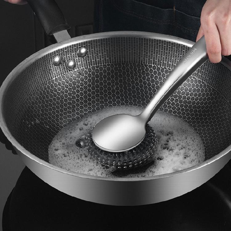 Edelstahl Scheuerbürste Spülbürsten Set Langlebige Metallbürste für Harte Oberflächen