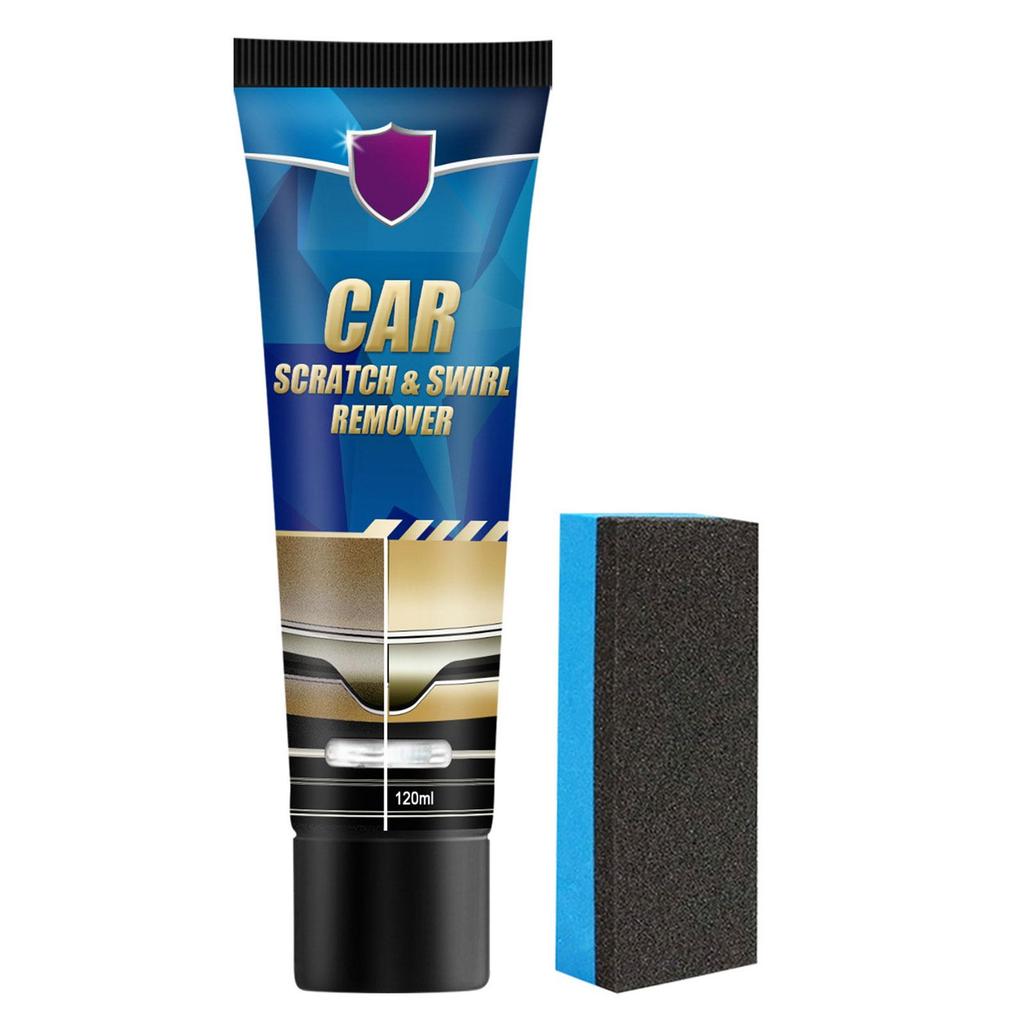 Car Scratch Remover Repair Kit - 120/60ml - Polishing Repair Accessorie Paint Wax Essential Cream Car - Anti-Scratch Tool w X8M5