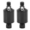 2 Pcs   Paint   Filter 1Celsius4in NPT Inlet Outlet Aluminum Alloy     Water Separator Filter
