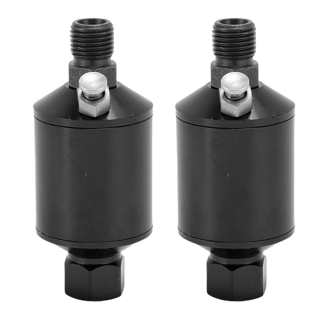 2 Pcs Paint Filter 1Celsius4in NPT Inlet Outlet Aluminum Alloy Water Separator Filter
