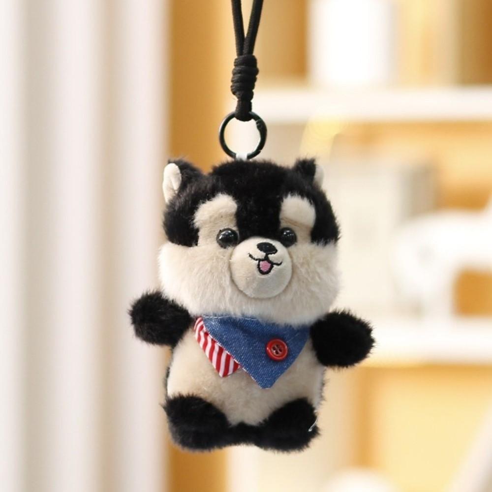 Fluffy Cartoon Foodie Animal Plush Toys Soft Plush Hanging Doll Cartoon Stuffed Doll Bag Charm