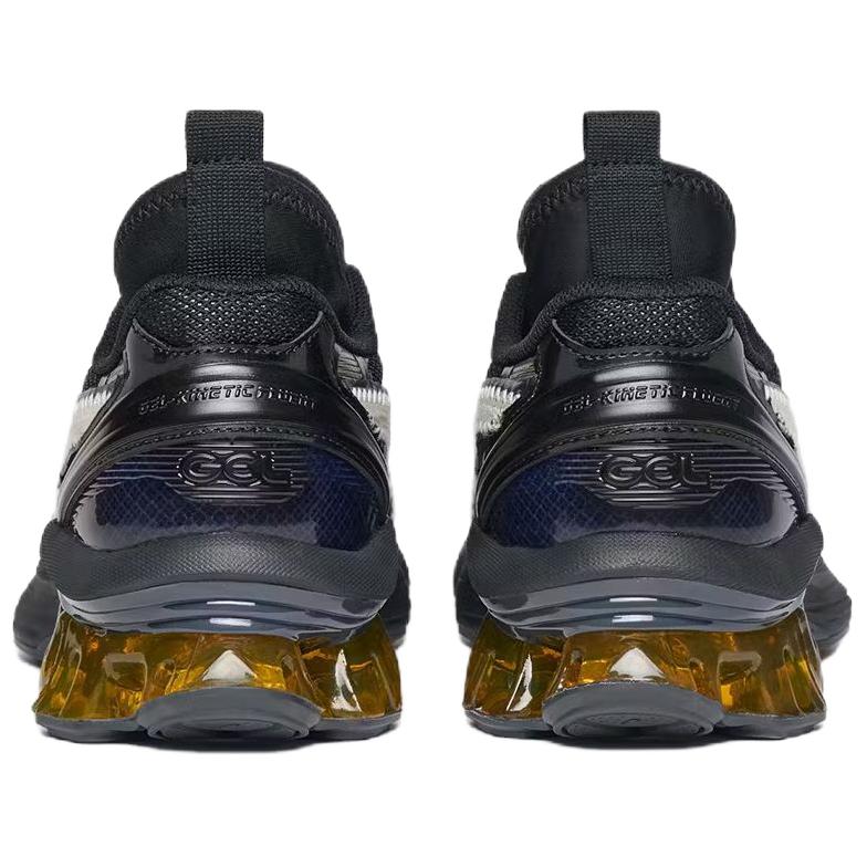 Asics Gel-Kinetic Fluent Comfortable Durable Wear-Resistant Mid-Top Hiking Shoes Unisex Hiking Shoes Black 1203A737-002(NANUSHKA)