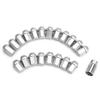 20PCS Aluminum Racing Lug Nuts - M12x1.5/M12x1.25 (35mm) Anti-Theft Wheel Nuts for Nissan/Toyota/Honda/Ford