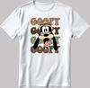 Goofy Short Sleeve White-Black Men's / Women's T-Shirt J002