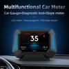 Multi-Functions Trip Computer P21   Car Gauge, OBD  Diagnostic and Slope Meter Speedometer Safe Driving Computer Overspeed Alarm for All