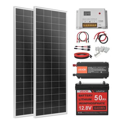 V200W 12V Tam Güneş Enerjisi Kiti
