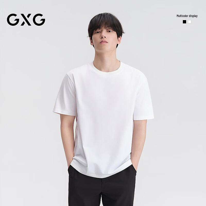 GXG Men s Heavyweight Crew Neck Short Sleeve T-Shirt 38