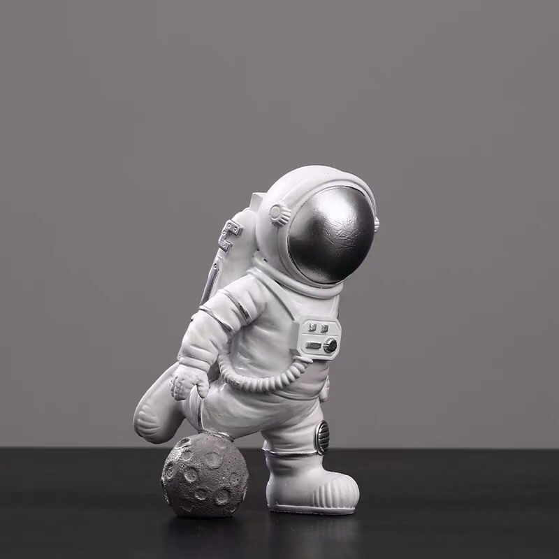 Astronaut Decoration Søt modell Liten Astronaut Bil Hjem Stue Desktop Decoration MIT