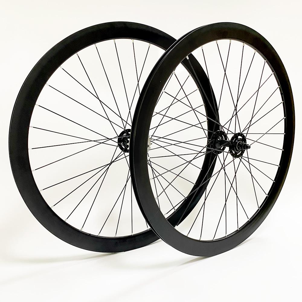 Road Bike Rim 700C Fixed Gear Bicycle Hub 40MM Aluminum Alloy Bicycle Accessories