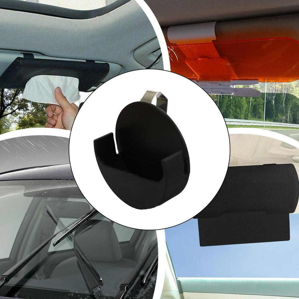 Car Sun Visor Organizer Car Visor Panel Storage Space-Saving Pouch Organizer Automotive Interior Accessories For Travel Camping