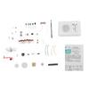 Good Selectivit Electronic Radio DIY Reliable Am Fm Radio Home and Outdoor Interested Earthquake Flood Amateur Set, 76-108Mhz Kit,