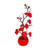 1PC Home Decoration Oriental Style Natural Bonsai Mini Single Stem Desktop Artificial Plant
