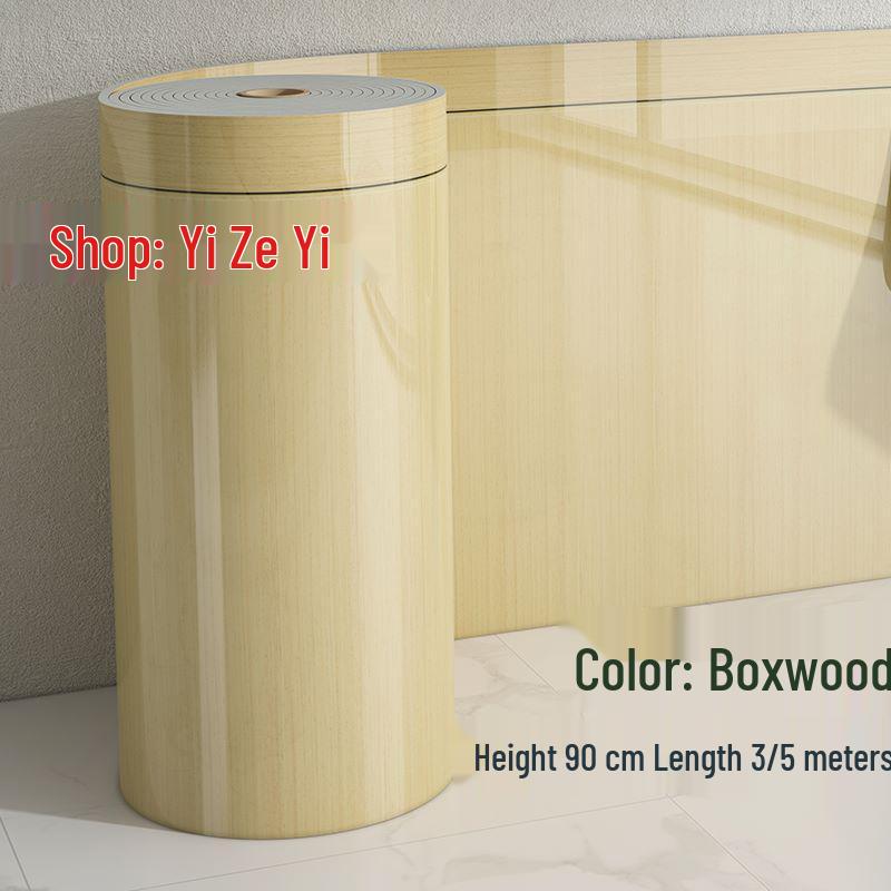 Thick Self-Adhesive Waterproof Skirting Board Wallpaper: Moisture-Proof, Anti-Collision Wall Protection & Decoration