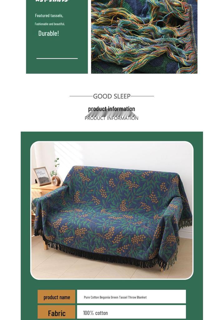 All-Cotton Multi-layer Gauze Blanket Quilt for Summer