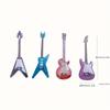 Dollhouse Mini Simulation Electric Guitar Miniature Scene Prop Model