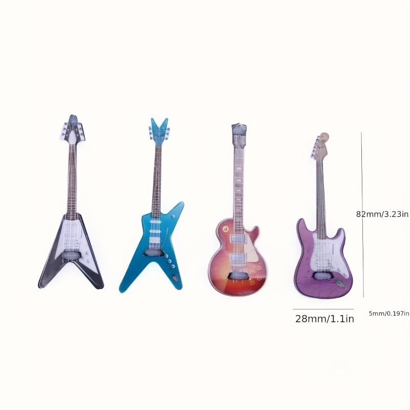 Dollhouse Mini Simulation Electric Guitar Miniature Scene Prop Model