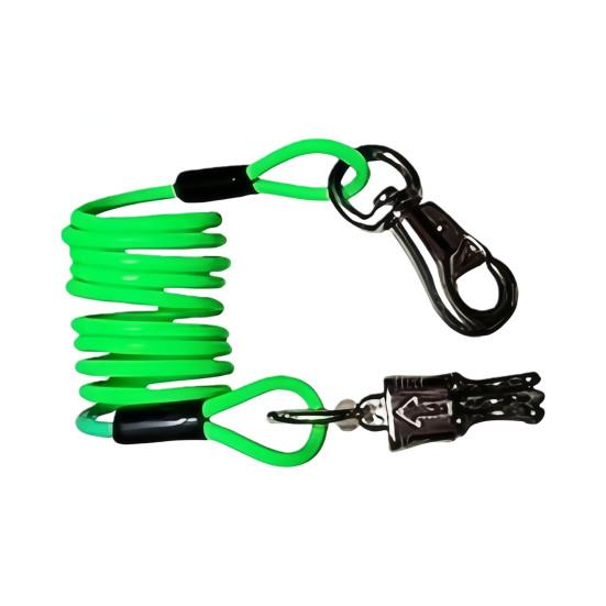 Corda elastica per cavalli regolabile, estensore per guinzaglio equino, corda elastica a spirale ammortizzante per campeggio, equitazione su sentiero, toelettatura