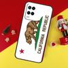 California Flag Case For Oppo A5 A6 Pro A15 A57 A17 A54 A74 A94 A76 A16 A96 A40 A60 A80 A18 A38 A58 A78 A98