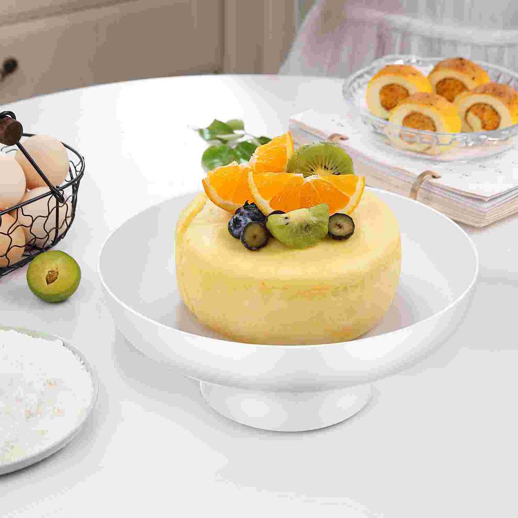 Fruit Basket Practical Home Stand Serving Tray Ceramic Bowl Berry Elegant Display Draining Pp Wedding Snack Holder