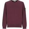 FW24 Letter Logo Crew Neck Pullover Sweatshirt Men Sweatshirt Burgundy 811562420-V0011