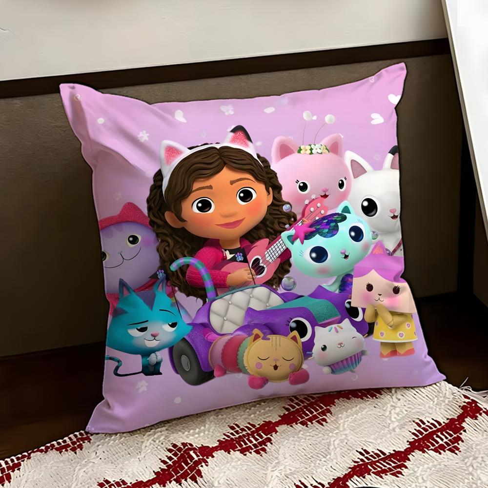 GGabbys DDollhouse Cushion Cover Reversible Soft Durable Pillow Cover Home Car MultiScene Use for Daily Comfort