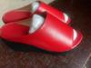 Damen Sommer Dicksohlige Ein-Wort Keilabsatz Sandalen für Outdoor & Strand