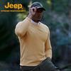 JEEP Men's Thickened Fleece Pullover Sweatshirt