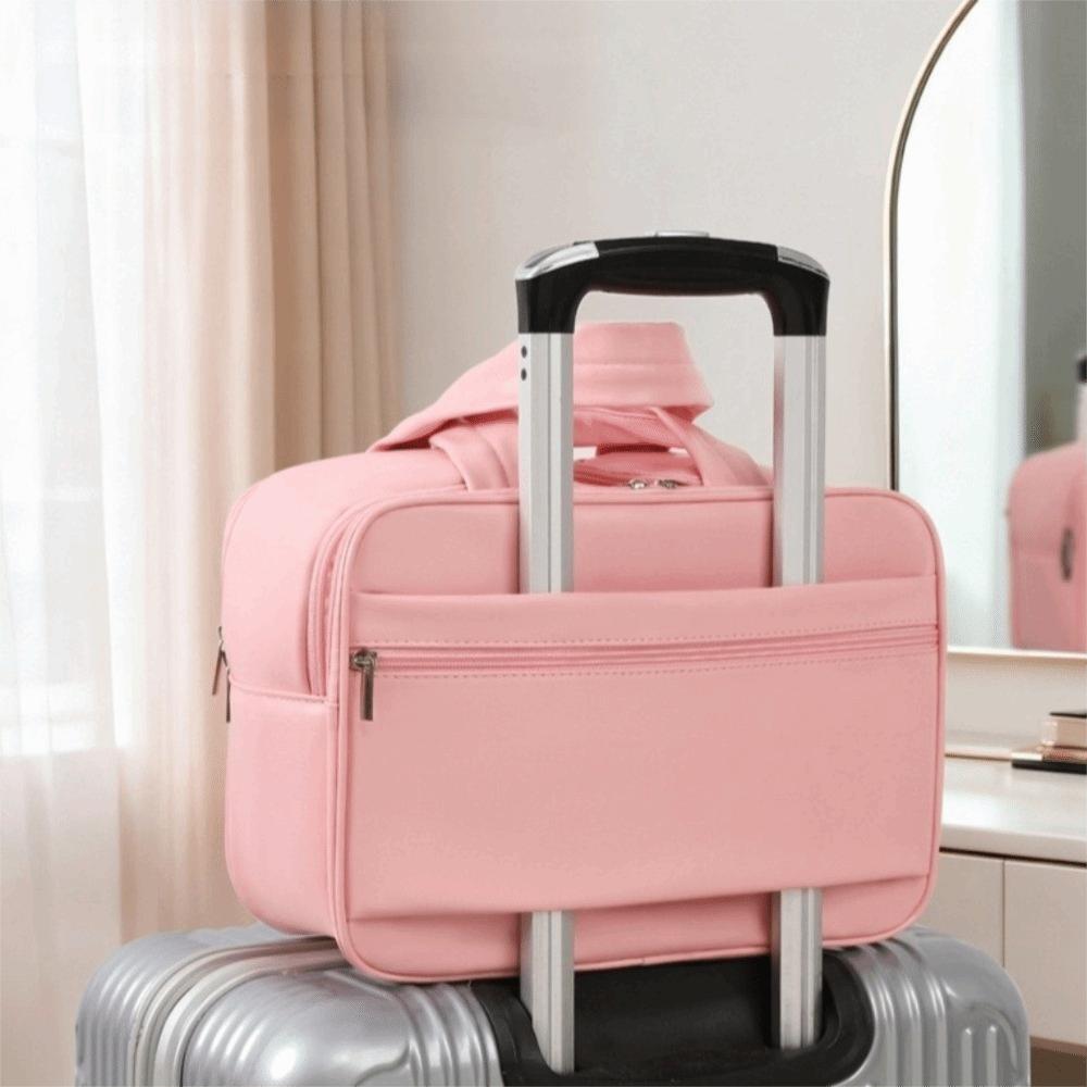 Lightweight Makeup Organizer Large Capacity Cosmetic Container Travel Toiletry Bag Business Trips