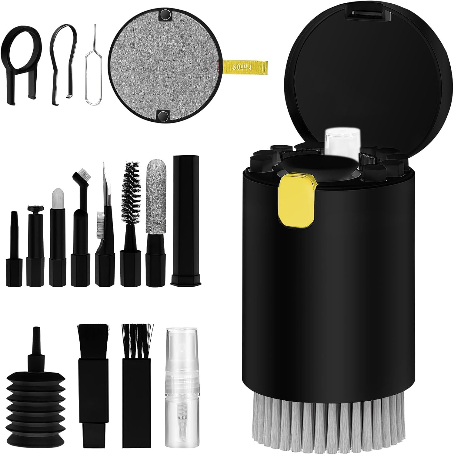 Cleaning Kit Multifunctional 20 in 1 for Electronic Devices,Keyboard Cleaning Brush, Headphones Cleaner Kit for Laptop,Multi-Tool for Cleaning Earbud