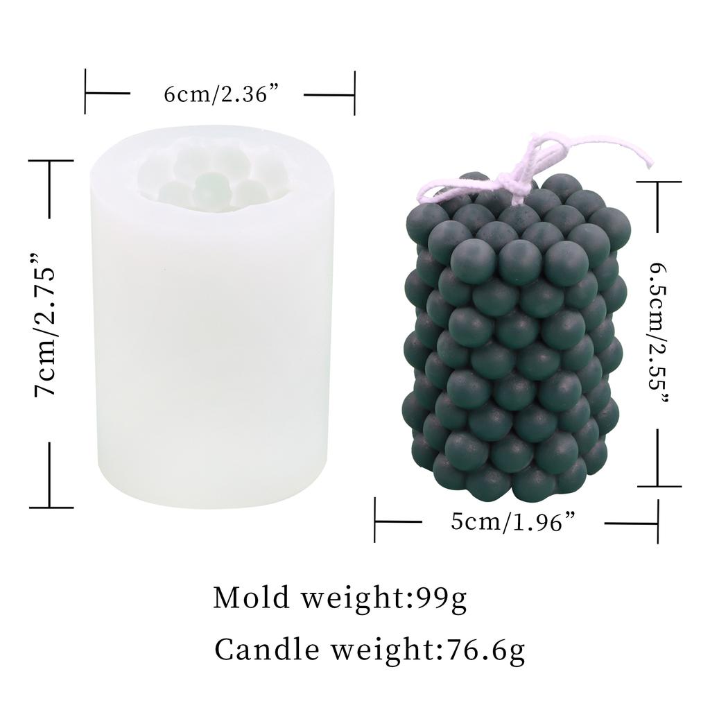 3D Easter Egg Silicone Mold Candle Making Chocolate Food Candy Cake Molds Form Mould Candles Business Round Flowers Easter Theme