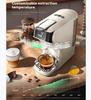 PSH1B-WH 1450W Espresso Machine 6-in-1 Capsule Coffee Automatic Hot/Cold Espresso 20Bar Cold Extraction Italian Coffee 600L Water Level Water
