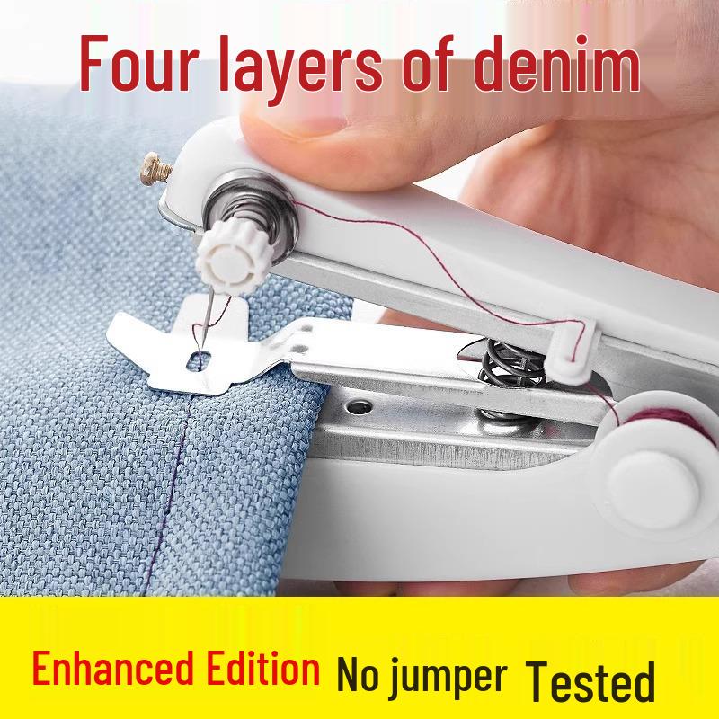 Compact Handheld Mini Sewing Machine for Home Tailoring