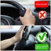 1 pomello del volante a 360 gradi, pomello girevole automatico, potenziatore dello sterzo per auto, in silicone, rinforzante per la maniglia del servosterzo.