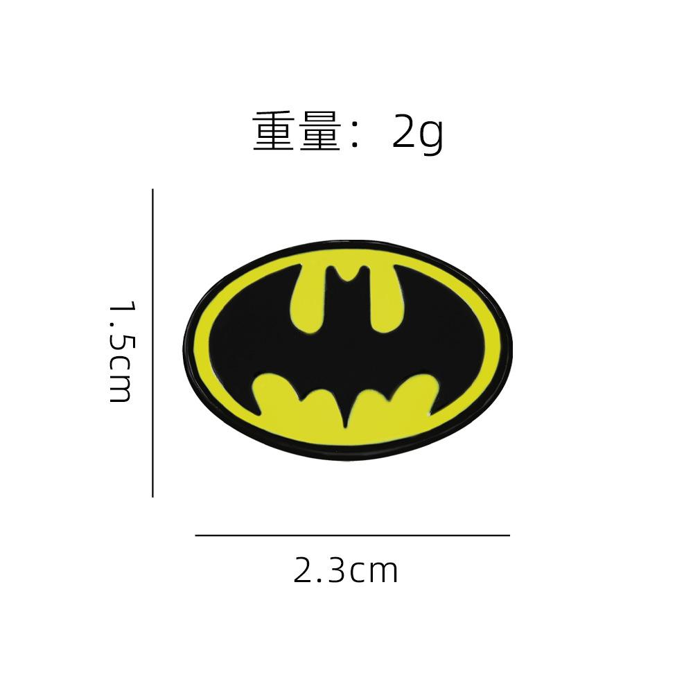 Transformers series cartoon badges Avengers Marvel movie peripherals Team America Spider-Man brooch