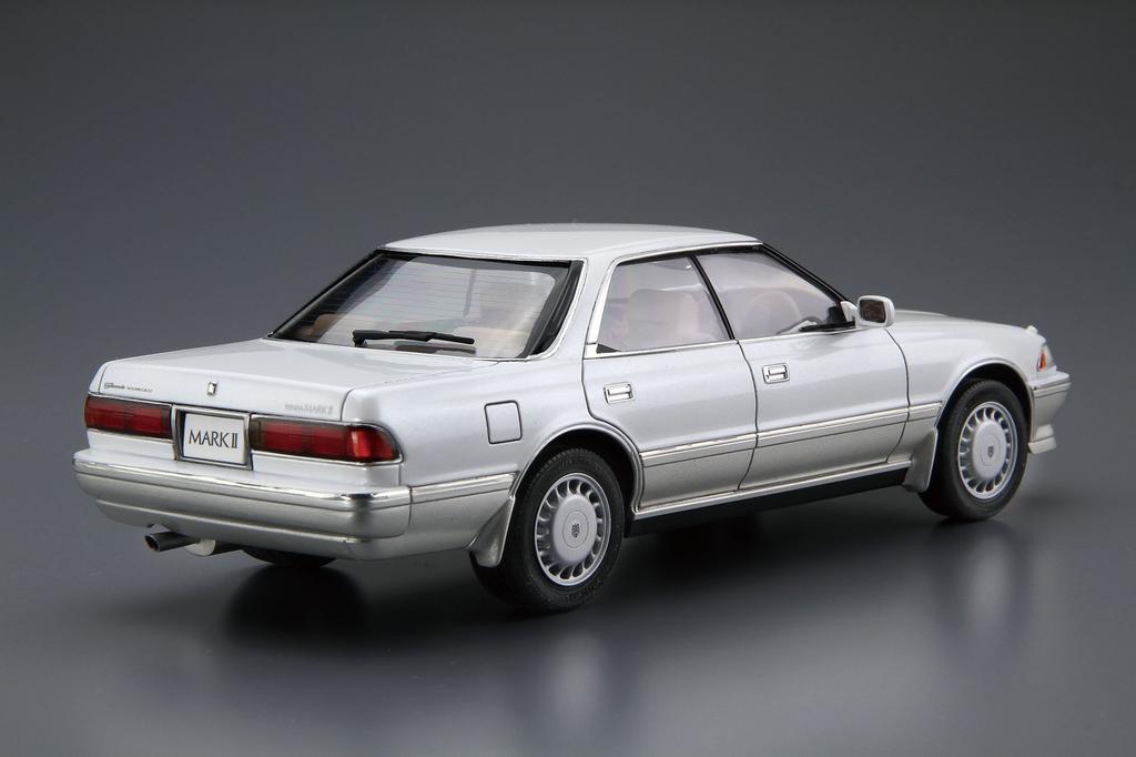 Aoshima Bunka Kyozai The Model Car Series 63 Toyota GZ81 Mark II Grande Twin Cam 24 1988 Plastic Model Kit Co., Ltd. (AOSHIMA) 1/24 No. 2.0