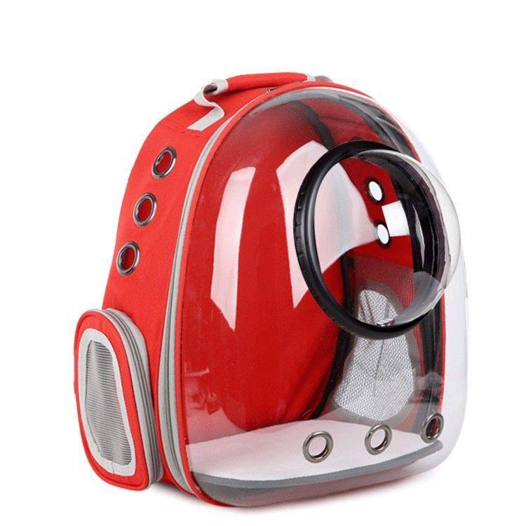 New Space Capsule Transparent Cat Bag Dog Bag Large Capacity Out Portable Breathable Double Shoulder Pet Bag Cat Backpack