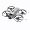 Mini Foldable Drone Dual HD Camera Obstacle Avoidance RC Quadcopter Hover LED Light