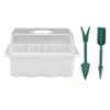 5pcs set Cells Seedling Trays with 12 Vent Holes Durable Seed Starter Box for Planting