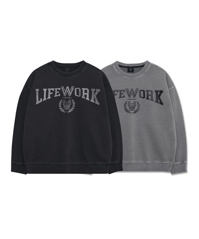 LIFEWORK Pigment Varsity Sweatshirt