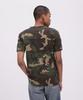 Avirex Daily Rib Short Sleeve Neck Camouflage Rib Henley Neck Short Sleeve Daily Size Olive 6143504 T-Shirt (Web Exclusive) T-Shirt, Wear, Men's, M,