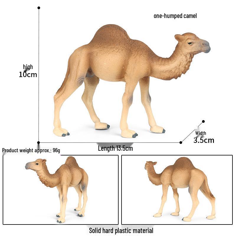 Children s Desert Camel Animal Model Ornament Toy