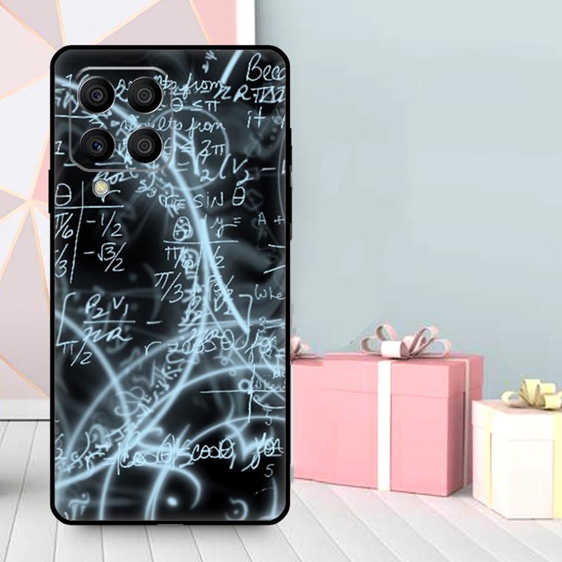 E=mc2 Mathematical Physical Formula Case For Samsung Galaxy M56 M52 M32 M53 M16 M11 M21 M31 M35 M12 M13 M14 M15 M36 M55 M34 M54